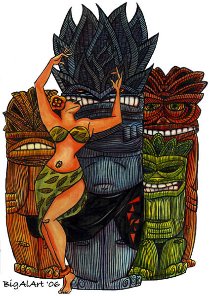 Pin Up Tiki